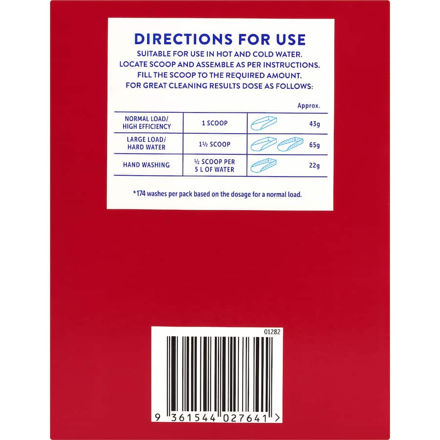 Clean Laundry Powder Tropical - 7.5kg