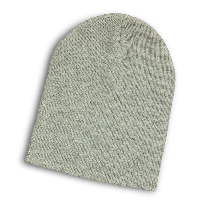 Beanie - Heather Slouch Grey (10 Units)