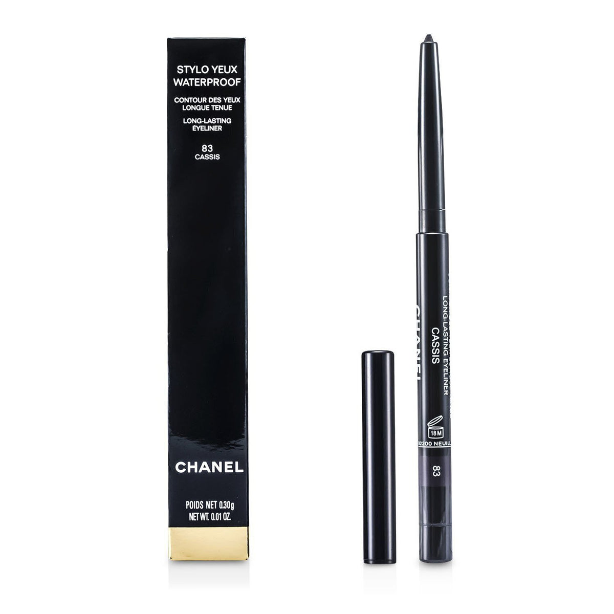 Chanel - Stylo Yeux Waterproof - # 83 Cassis - 0.3g/0.01oz