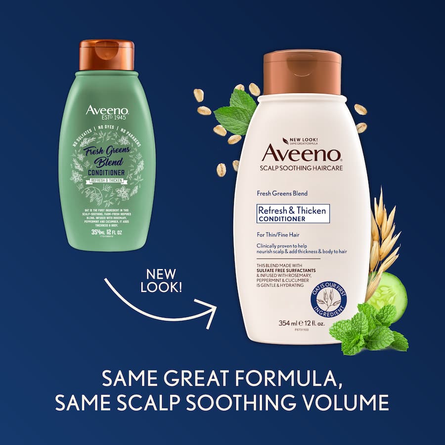 Aveeno Conditioner Fresh Greens Blend 354mL