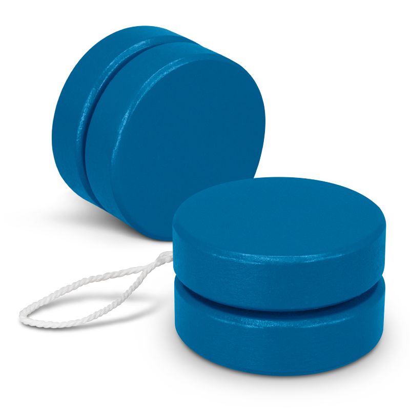 Wooden Yoyo - Jester Dark Blue (50 Units)