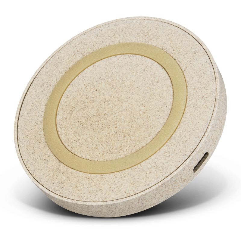 Wireless Charger - Round Natural (6 Units)
