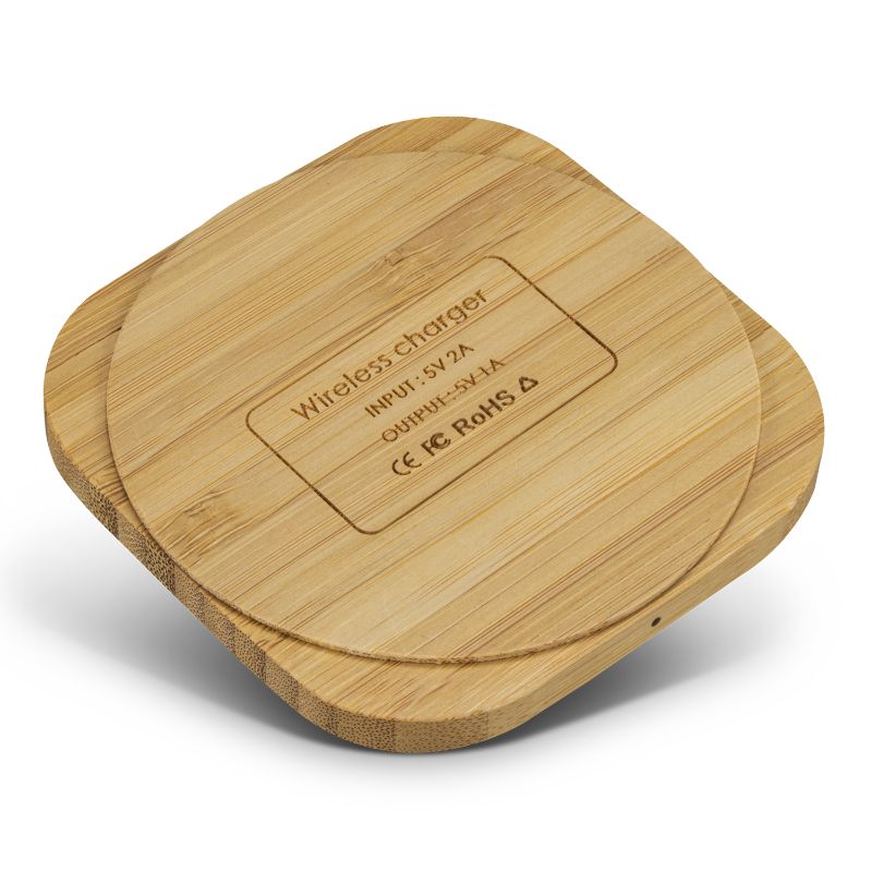 Wireless Charger - Square Vita Bamboo