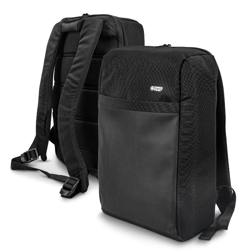 Anti-Theft Backpack - Swiss Peak (Black)