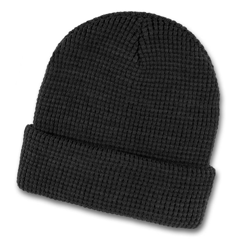 Beanie - Galway Waffle Black (10 Units)