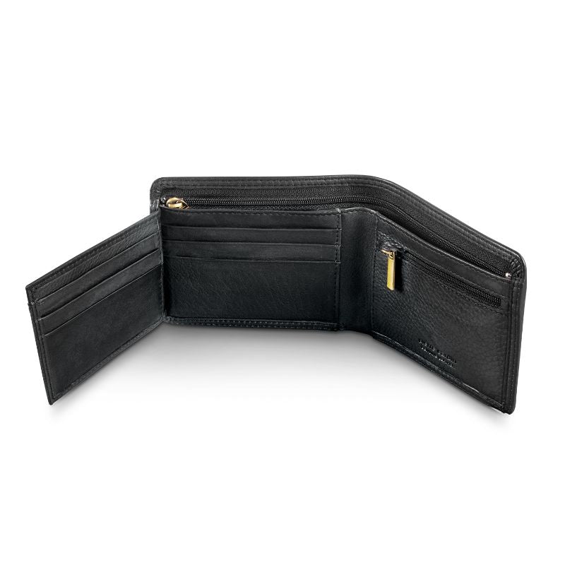 Leather Wallet - Pierre Cardin (Black)