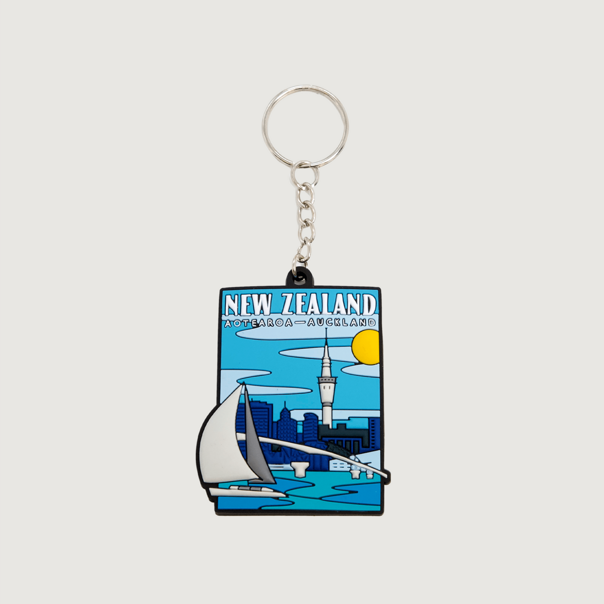 Moana Road - NZ Keyrings - Auckland - Pack of 6