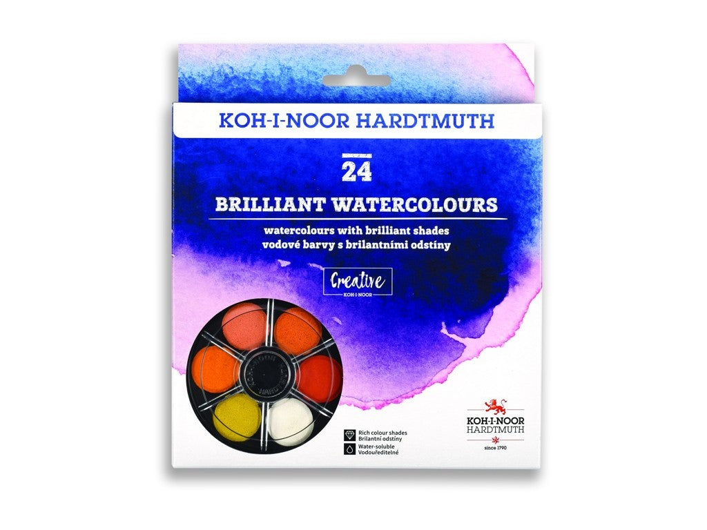 BRILLIANT W/COLS 24 IN ROUND CASSETTE