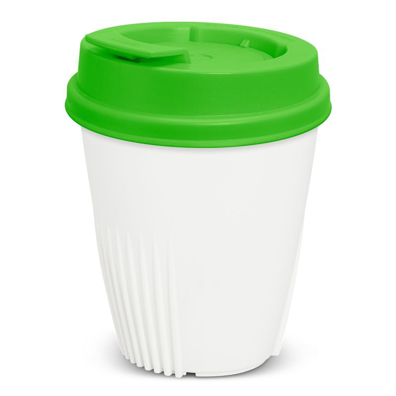 IdealCup - 355ml White/ Kermit Green (Set of 6)