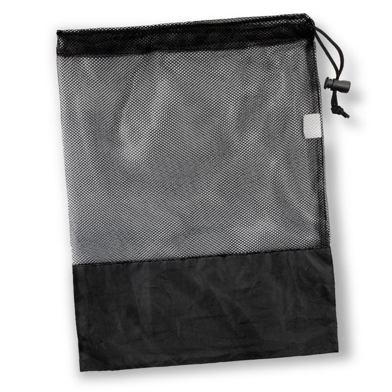 Drawstring Mesh Bag - Black (20 Units)
