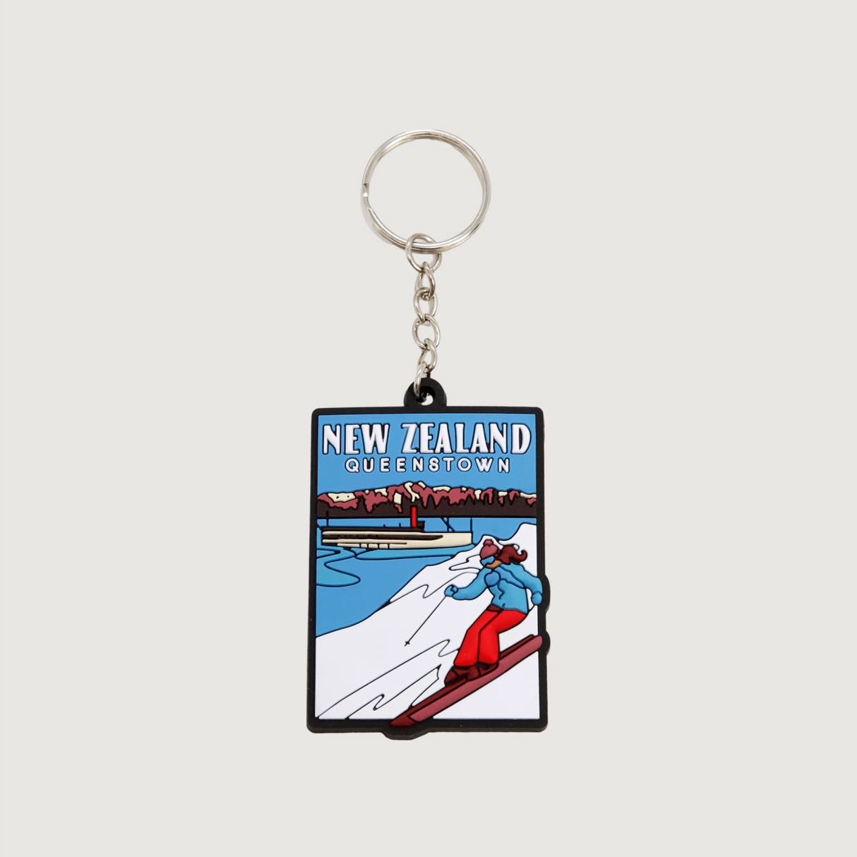 Moana Road - NZ Keyrings - Queenstown - Pack of 6