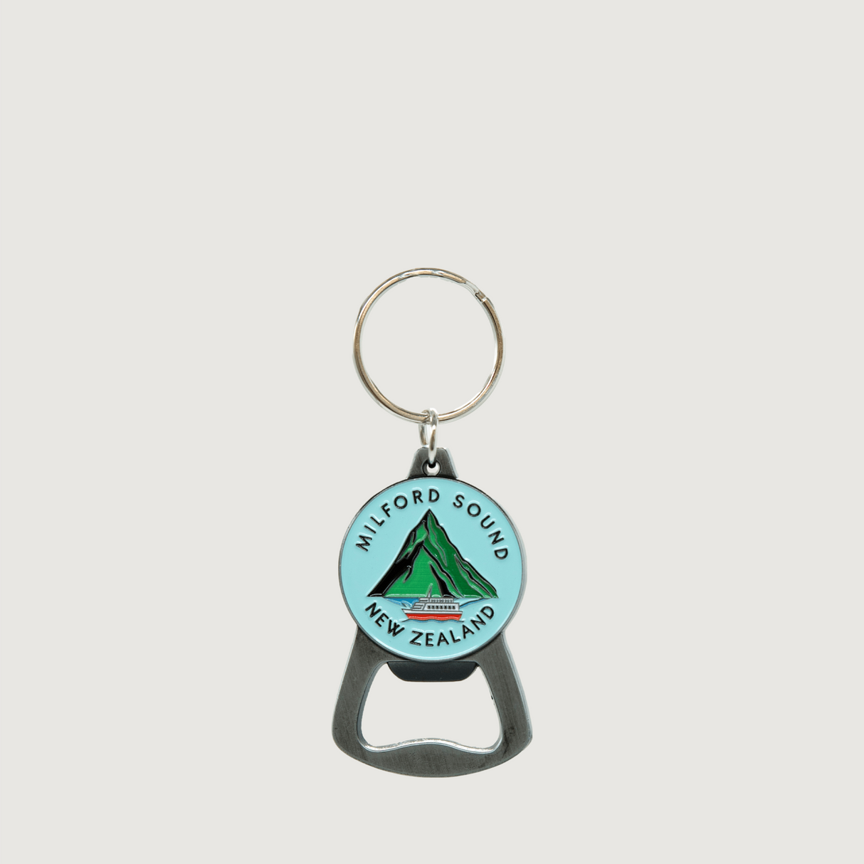 Moana Road - Bottle Opener Keyring - Milford Sound - Pack of 6