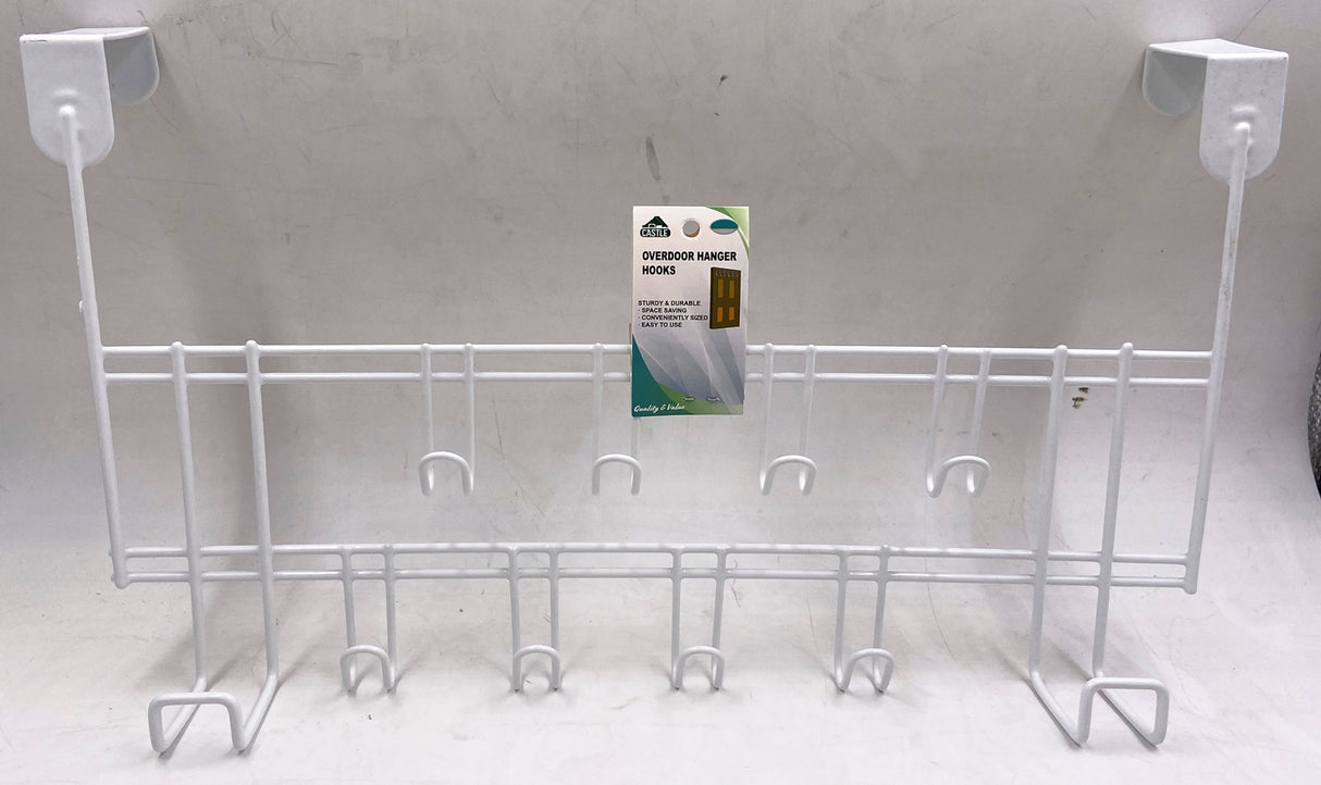 Over-Door Hanger 10 Hooks