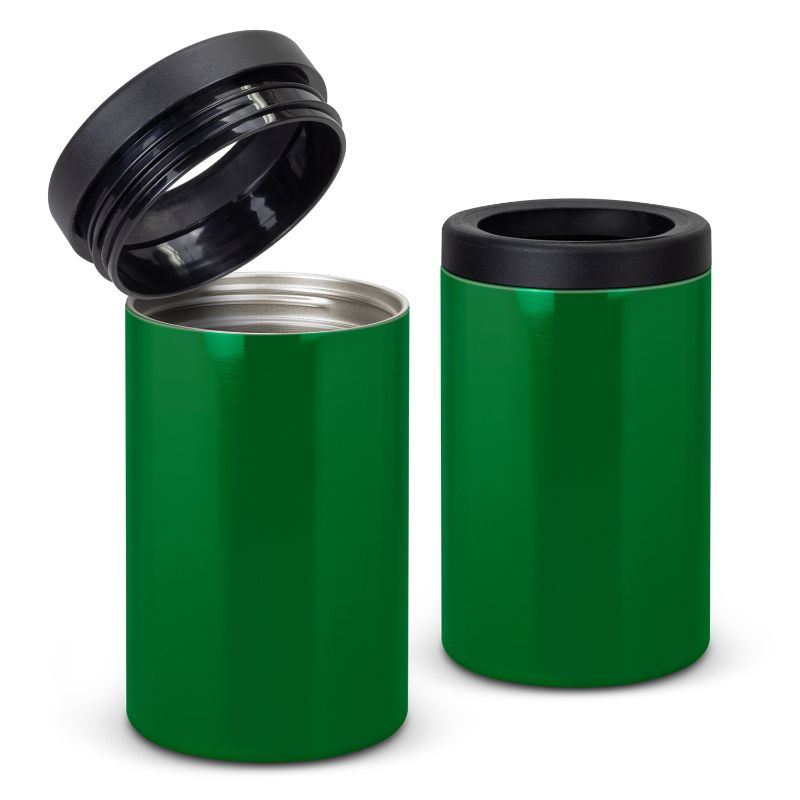 Vacuum Stubby Cooler - Brewski Dark Green (3 Units)