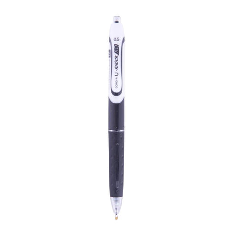 U-Knock Xq 0.5 Black Pen with acid-free ink for precise writing and detailed illustrations.