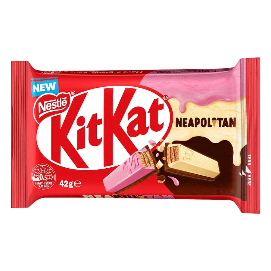 Nestlé Kit Kat Chocolate Bar Neapolitan 42g