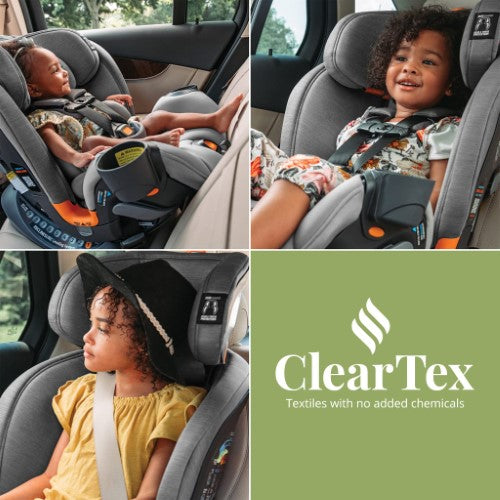 Chicco Onefit Cleartex All In One Car Seat Obsidian