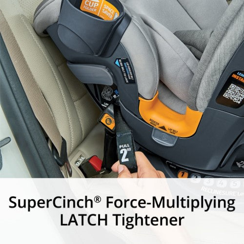 Chicco Onefit Cleartex All In One Car Seat Obsidian