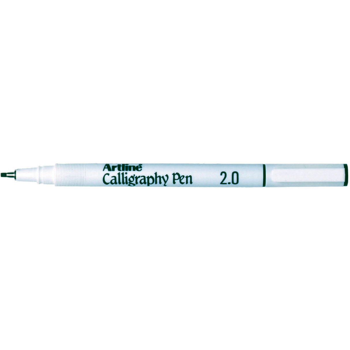 12-pack of Artline 242 2mm black calligraphy pens, featuring precision nibs and fade-proof, water-resistant ink.