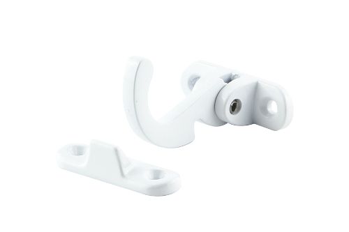 Spur Fastener Spring Catch - White Powder Coated