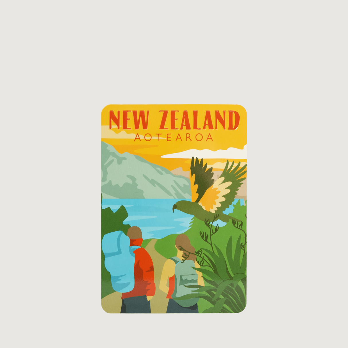 Moana Road - NZ Metal Postcards - South Island Tramping - Set of 6
