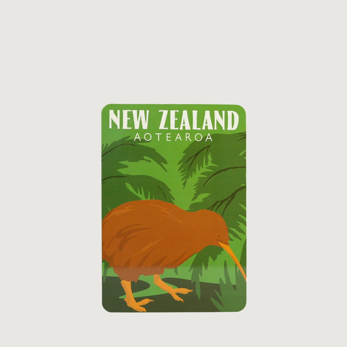 Moana Road - NZ Metal Postcards - Kiwi