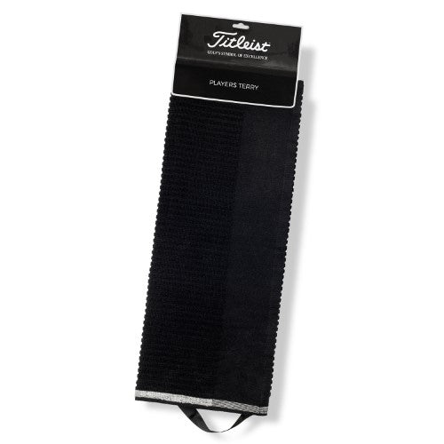 Titleist Players Terry Towel (Black)