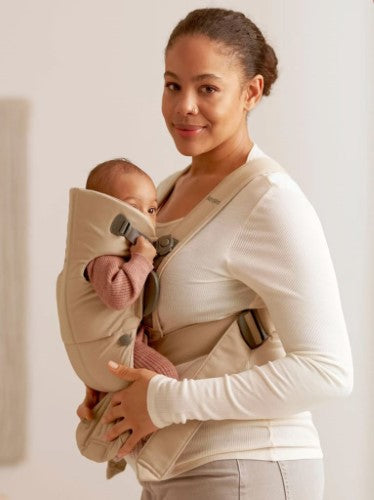 Baby Carrier - BABY BJORN Mini Woven (Beige)
