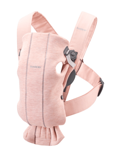Baby Carrier - BABY BJORN MINI 3D Jersey (Light Pink)