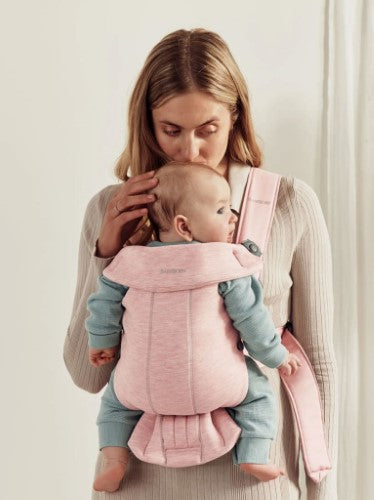 Baby Carrier - BABY BJORN MINI 3D Jersey (Light Pink)