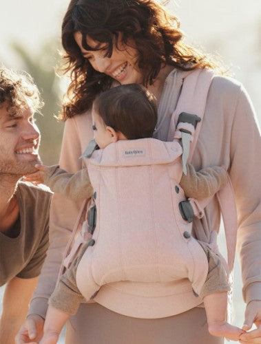 Baby Carrier - BABY BJORN Harmony Woven Melange (Light Pink)