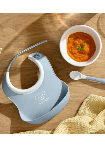 Baby Feeding Set - BABY BJORN Powder Blue (3pc)