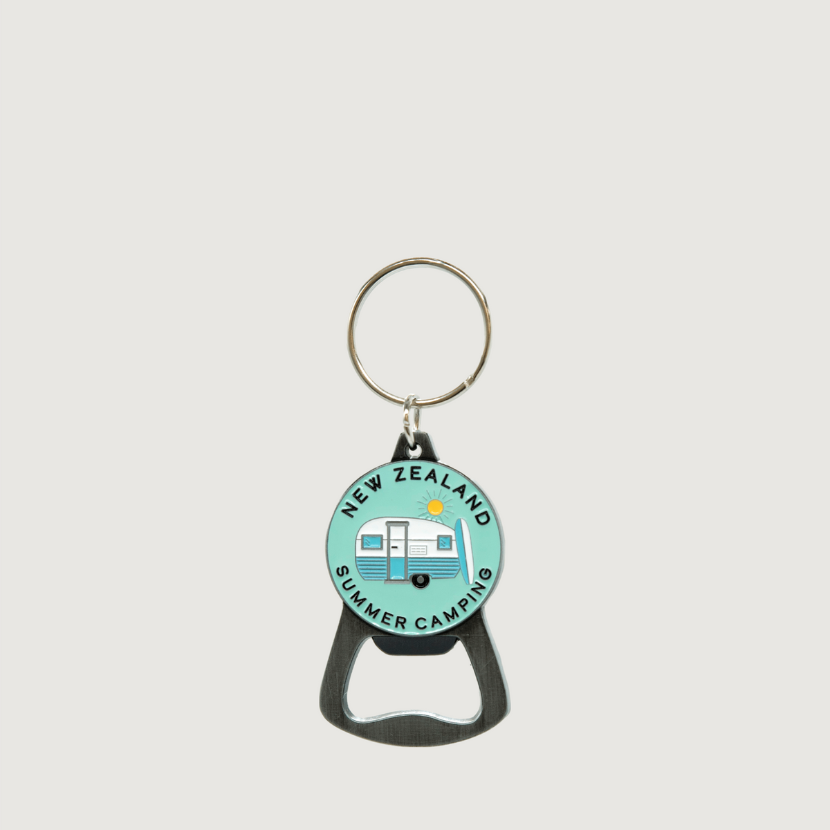Moana Road - Bottle Opener Keyring - Summer Camping - Pack of 6