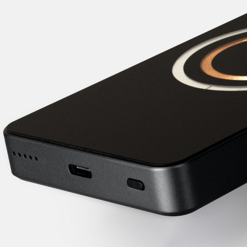 Wireless Charging Power Bank - INGENIO Arc (Gunmetal/Black)