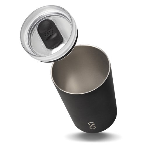 Bottle Vacuum Tumbler - Ocean (Obsidian Black)