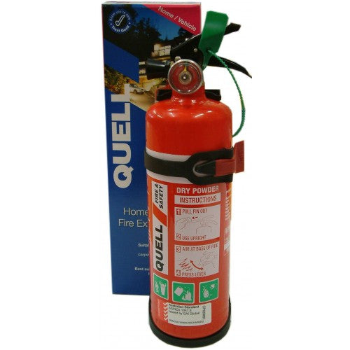 Fire Extinguisher Quell 1kg Powder  Home/Vehicle