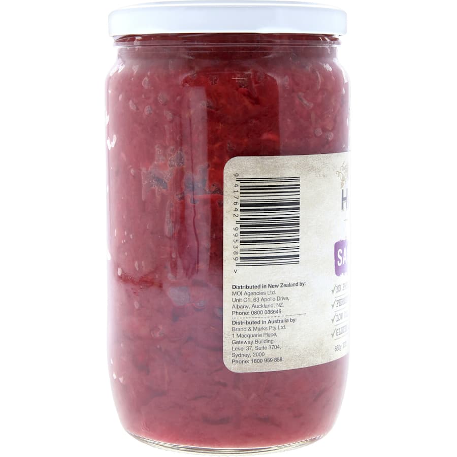 Sun Harvest Sauerkraut Beet & Apple 680g
