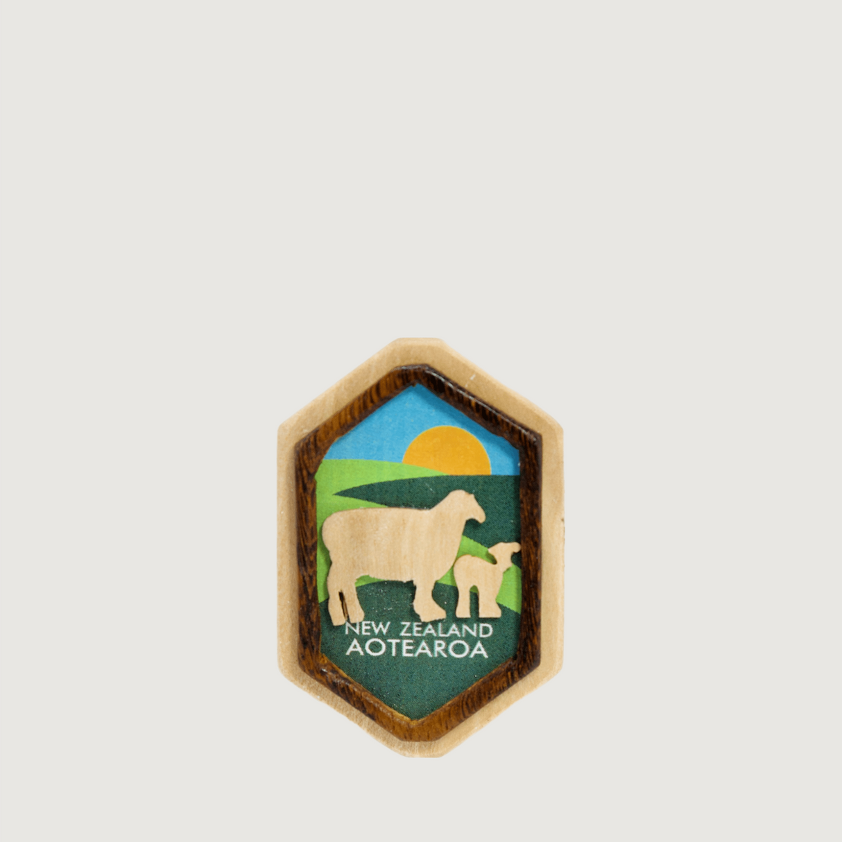 Moana Road - Wooden Magnets - Sheep - Pack of 6