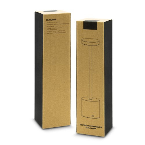 Rechargeable Table Lamp - Nouveau (Black)