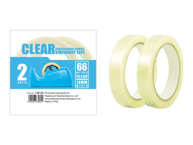 Stationery Tape - 18mm (48 Packs)