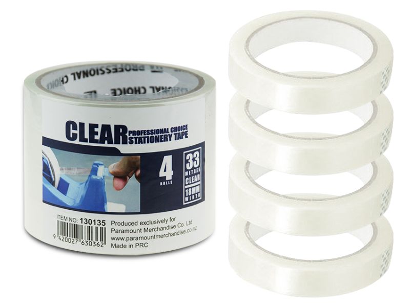 Stationery Tape - Large Cord 18mm (48 Packs)