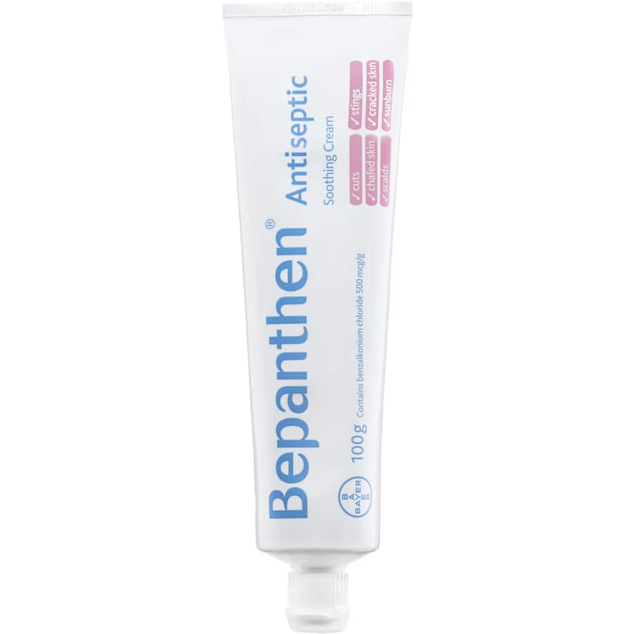 Bepanthen Antiseptic Soothing Cream Tube 100g
