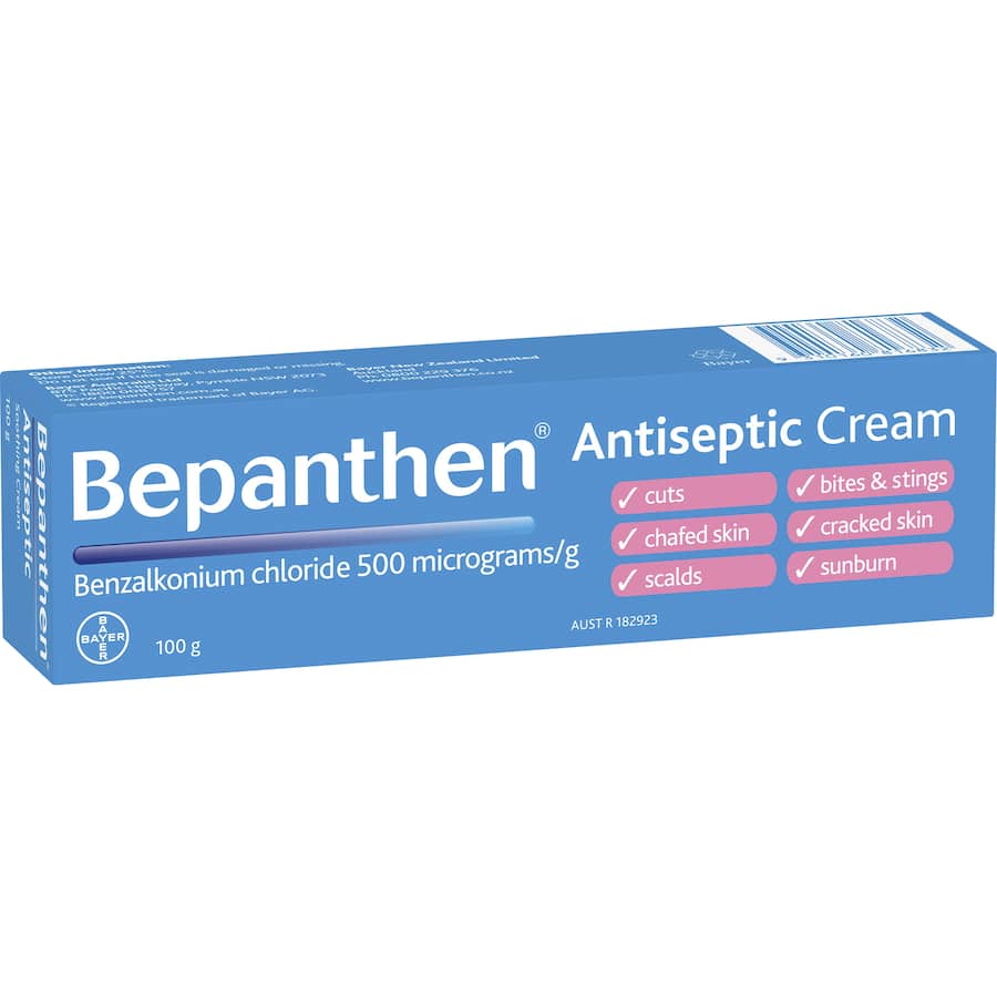 Bepanthen Antiseptic Soothing Cream Tube 100g
