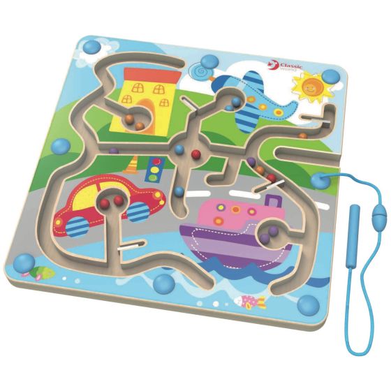 Magnetic Town Set Maze - 24cm - Classic World