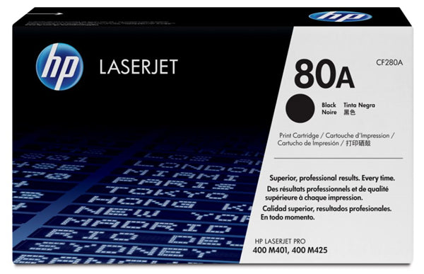 HP 80A Black Toner