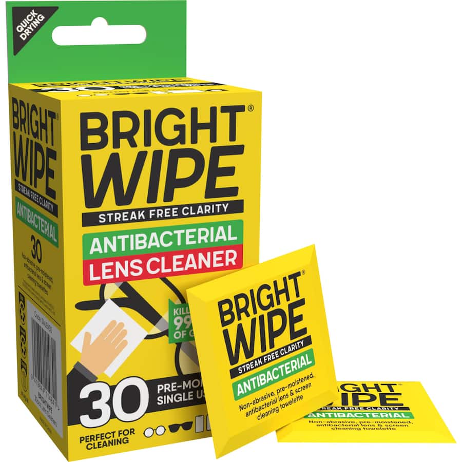 Bright Wipe Cleaning Towelettes 30pack