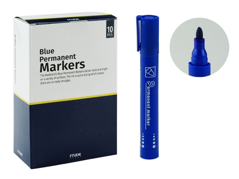Permanent Markers - MC Blue (360pcs)