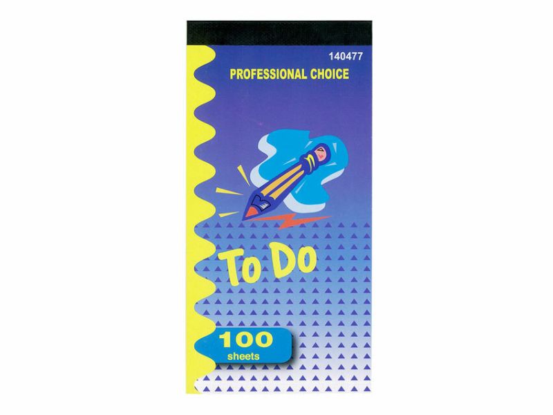 To Do List - 100 Sheets (24 Pads)