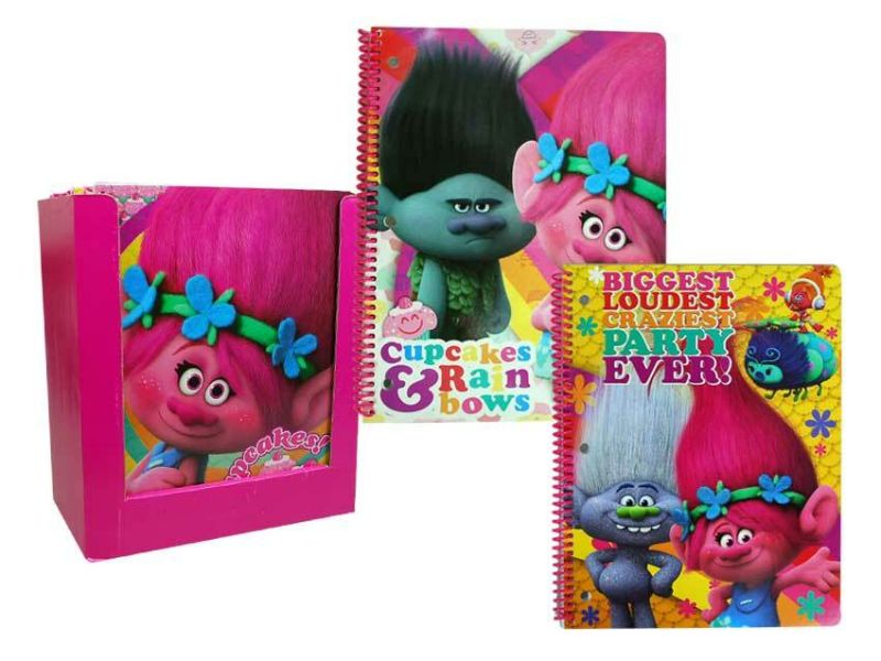 Subject Note Book - Dreamworks 1 Trolls (24 Units)