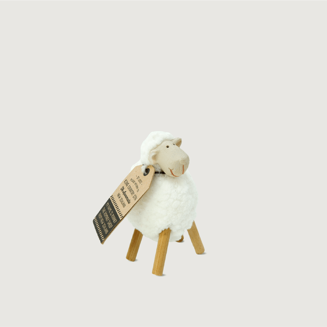 Moana Road - Woolly Sheep - Rodney (Small / 8cm) - Pack of 12